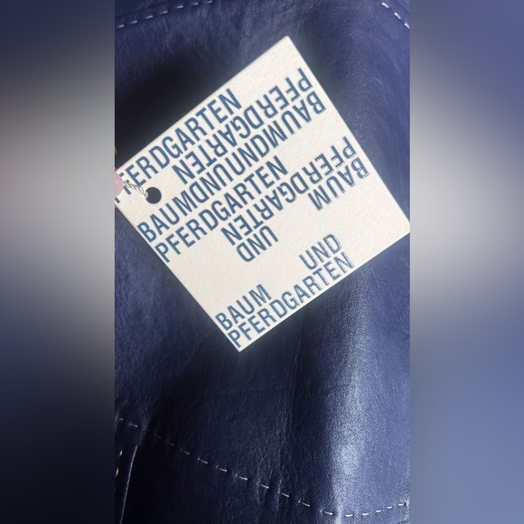 EUROPEAN FASHION: BAUM UND PFERDGARTEN Baby Blue Sweetheart Midi Dress - Picture 7 of 8